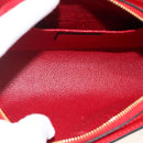 LOUIS VUITTON Epi Dauphine PM Pouch Castilian Red M48447 LV Auth BA11348-10