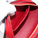 LOUIS VUITTON Epi Dauphine PM Pouch Castilian Red M48447 LV Auth BA11348-11