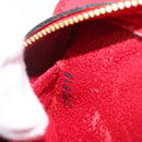 LOUIS VUITTON Epi Dauphine PM Pouch Castilian Red M48447 LV Auth BA11348-12