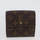 LOUIS VUITTON Monogram Portemonnee Set van 2 LV Auth BA11350-10