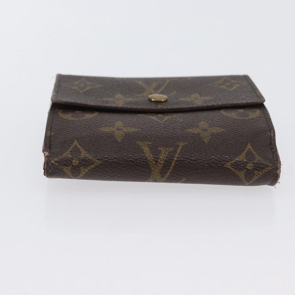 LOUIS VUITTON Monogram Portemonnee Set van 2 LV Auth BA11350