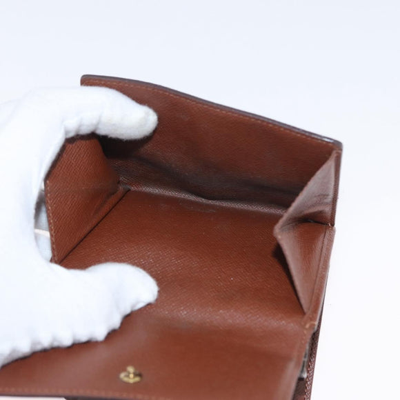 LOUIS VUITTON Monogram Portemonnee Set van 2 LV Auth BA11350