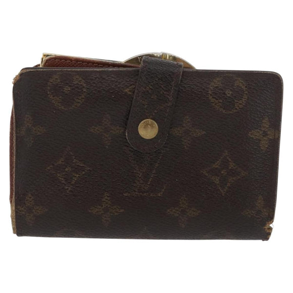 LOUIS VUITTON Monogram Portemonnee Set van 2 LV Auth BA11350
