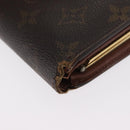LOUIS VUITTON Monogram Portemonnee Set van 2 LV Auth BA11350-7