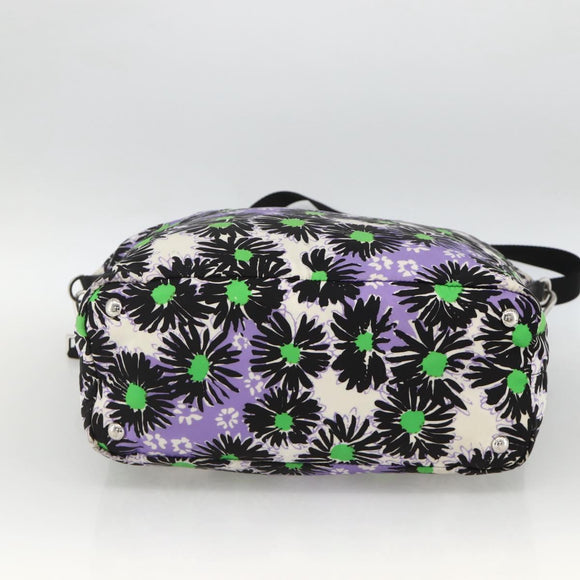 PRADA Tragetasche Nylon 2way Mehrfarbig Silber Auth BA11353A