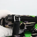 PRADA Tragetasche Nylon 2way Mehrfarbig Silber Auth BA11353A-21
