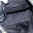 PRADA Tragetasche Nylon 2way Mehrfarbig Silber Auth BA11353A-9
