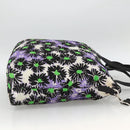 PRADA Tragetasche Nylon 2way Mehrfarbig Silber Auth BA11353A-4