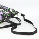 PRADA Tragetasche Nylon 2way Mehrfarbig Silber Auth BA11353A-8