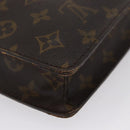 LOUIS VUITTON Monogram Porte Documents Senatur Briefcase M53335 LV Auth BA11356-15