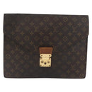 LOUIS VUITTON Monogram Porte Documents Senatur Briefcase M53335 LV Auth BA11356-13