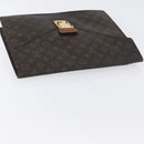LOUIS VUITTON Monogram Porte Documents Senatur Briefcase M53335 LV Auth BA11356-5
