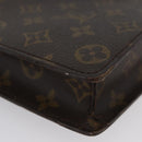 LOUIS VUITTON Monogram Porte Documents Senatur Briefcase M53335 LV Auth BA11356-7