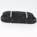 CHANEL New Travel Line Handtasche Nylon Schwarz CC Auth BA11357-10