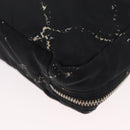 CHANEL New Travel Line Handtasche Nylon Schwarz CC Auth BA11357-14