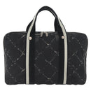 CHANEL New Travel Line Handtasche Nylon Schwarz CC Auth BA11357-2