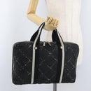 CHANEL New Travel Line Handtasche Nylon Schwarz CC Auth BA11357-22