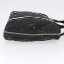 CHANEL New Travel Line Handtasche Nylon Schwarz CC Auth BA11357-4