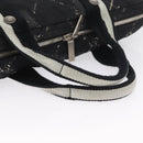 CHANEL New Travel Line Handtasche Nylon Schwarz CC Auth BA11357-8