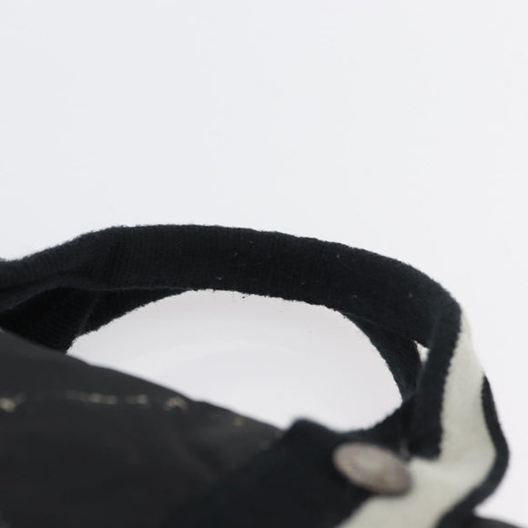 CHANEL New Travel Line Handtasche Nylon Schwarz CC Auth BA11357