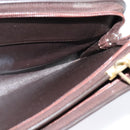 Christian Dior Trotter Canvas Shoulder Bag Brown Gold Auth BA1136-19