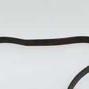 Christian Dior Trotter Canvas Shoulder Bag Brown Gold Auth BA1136-8