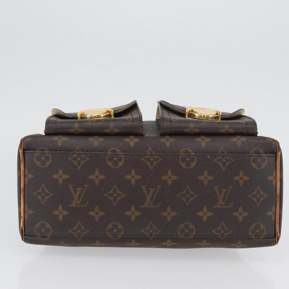 LOUIS VUITTON Monogram Manhattan PM Handtas M40026 LV Auth BA11364