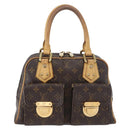 LOUIS VUITTON Monogram Manhattan PM Handtas M40026 LV Auth BA11364-13