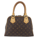 LOUIS VUITTON Monogram Manhattan PM Handtas M40026 LV Auth BA11364-2