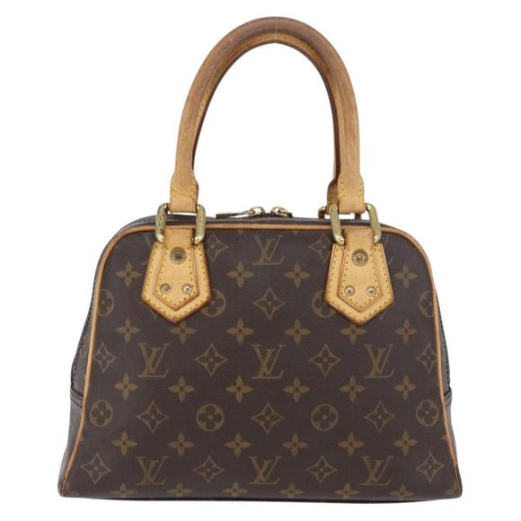 LOUIS VUITTON Monogram Manhattan PM Handtas M40026 LV Auth BA11364