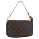 LOUIS VUITTON Monogram Pochette Accessoires Pouch M51980 LV Auth BA11365-1