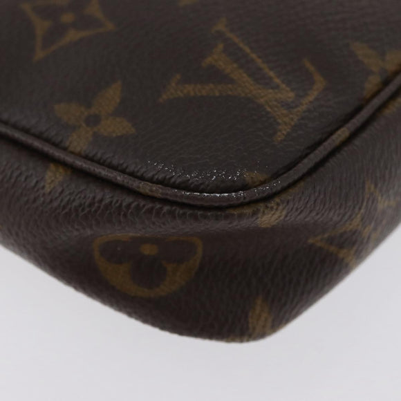 LOUIS VUITTON Monogram Pochette Accessoires Pouch M51980 LV Auth BA11365