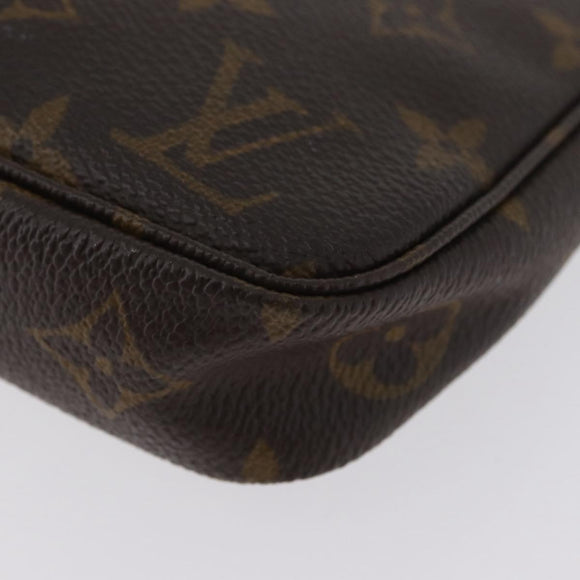LOUIS VUITTON Monogram Pochette Accessoires Pouch M51980 LV Auth BA11365