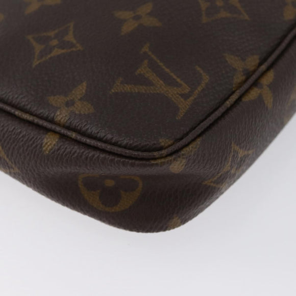 LOUIS VUITTON Monogram Pochette Accessoires Pouch M51980 LV Auth BA11365
