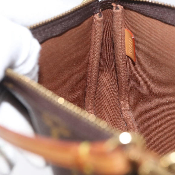 LOUIS VUITTON Monogram Pochette Accessoires Pouch M51980 LV Auth BA11365