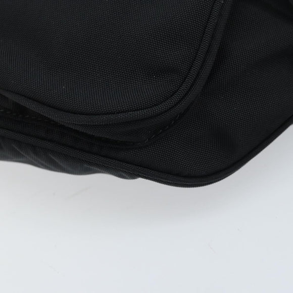 BALENCIAGA Umhängetasche Nylon Schwarz 482389 Auth BA11367