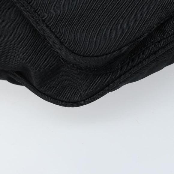 BALENCIAGA Umhängetasche Nylon Schwarz 482389 Auth BA11367