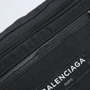 BALENCIAGA Umhängetasche Nylon Schwarz 482389 Auth BA11367-17