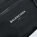 BALENCIAGA Umhängetasche Nylon Schwarz 482389 Auth BA11367-18