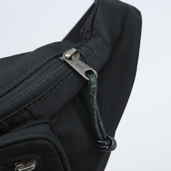 BALENCIAGA Umhängetasche Nylon Schwarz 482389 Auth BA11367