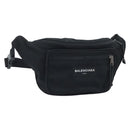 BALENCIAGA Umhängetasche Nylon Schwarz 482389 Auth BA11367-1