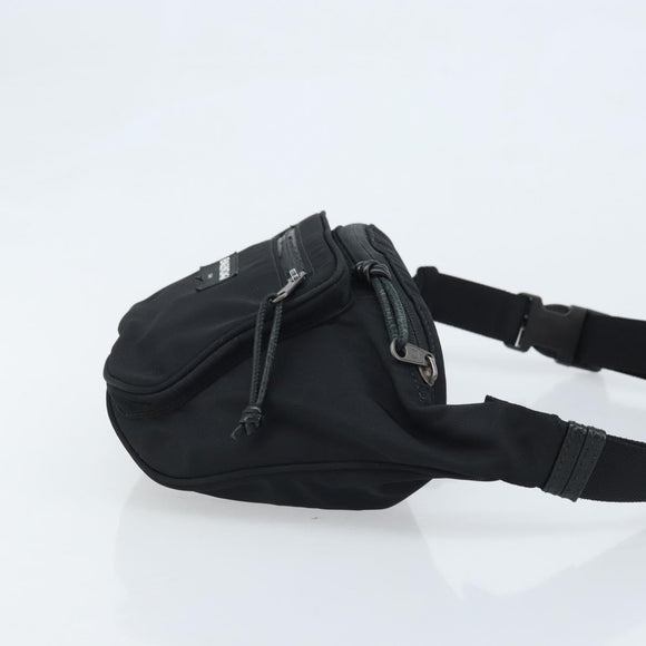BALENCIAGA Umhängetasche Nylon Schwarz 482389 Auth BA11367