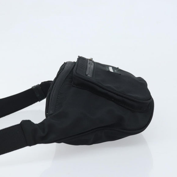 BALENCIAGA Umhängetasche Nylon Schwarz 482389 Auth BA11367