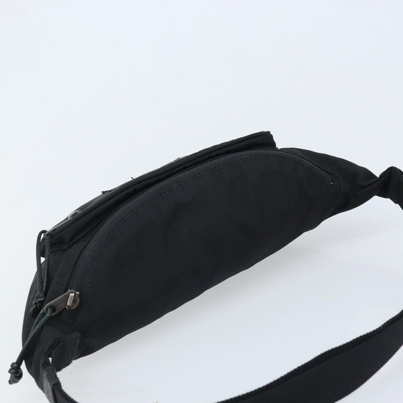 BALENCIAGA Umhängetasche Nylon Schwarz 482389 Auth BA11367