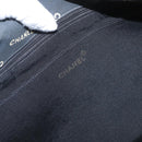 CHANEL Tote Bag Canvas Black Gold CC Auth BA11368A-10