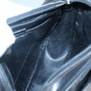 Salvatore Ferragamo Shoulder Bag Leather Black Gold Auth BA1137-18