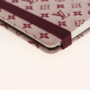 LOUIS VUITTON Monogram Mini Carnet MM Tagesplaner-Einband Rot R20834 Auth BA11370A-16