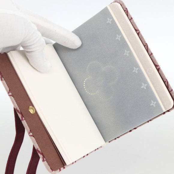 LOUIS VUITTON Monogram Mini Carnet MM Tagesplaner-Einband Rot R20834 Auth BA11370A