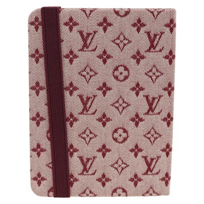 LOUIS VUITTON Monogram Mini Carnet MM Day Planner Cover Red R20834 Auth BA11370A - 0