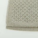 CHANEL COCO Mark Scarf Cashmere Beige Silver CC Auth BA11371V-9
